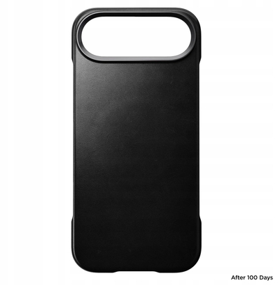 Këllëf telefoni Nomad iPhone Air Traditional Horween, lëkurë origjinale, i hollë, i zi