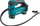 Kompresor portativ Makita DMP180Z, 18V, 8.3 bar, blu