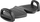Mbështetëse këmbësh InLine Foot Rest, ergonomike, mban gjer në 10 kg, e zezë