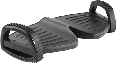 Mbështetëse këmbësh InLine Foot Rest, ergonomike, mban gjer në 10 kg, e zezë