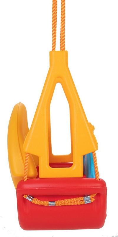 Лулашка за деца Jamara Grow with Me 3in1, пластична, 1+ години, црвена