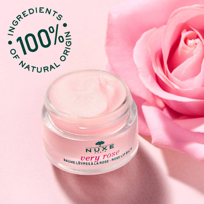 Balsam buzësh Nuxe Very Rose, 15 ml, për me i majt buzët gjithë kohën të buta e të hidratuara
