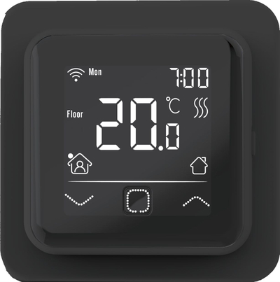 Termostat i zgjuar Thermoval TVT40 CC, Wi-Fi, me ekran me prekje, i bardhë