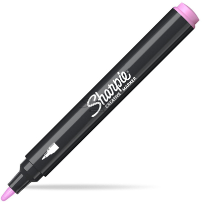Marker Sharpie Creative Marker, majë e rrumbullakët, rozë