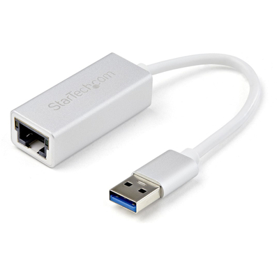 Përshtatës rrjeti USB 3.0 Startech, Gigabit Ethernet, ngjyrë argjendi