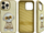 Maskë telefoni Nimmy për iPhone 15 Pro Max, 6.7", dizajn Cool Dog, khaki