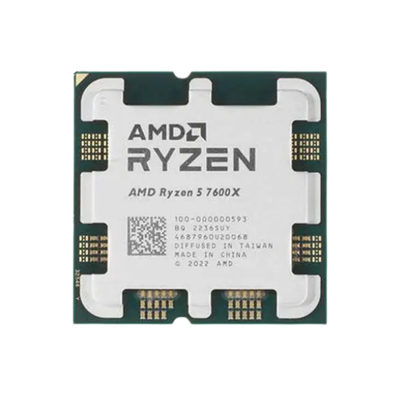 Procesor AMD Ryzen 5 7600X3D , 4.1 GHz Bazë / 4.7 GHz Max Boost, 6-Core / 12-Thread, 104 MB Cache, 65 W – Socket AM5 (3D V-Cache / Raphael Series)