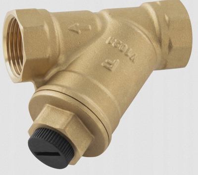 Filtër këndor me sitë dhe magnet RBM F04M, DN32, G1 1/4", prej bronzi
