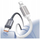 Kabllo USB Usams Bicolor Series SJ757, USB-C në Lightning, 1.2m, 30W, bardh e zi