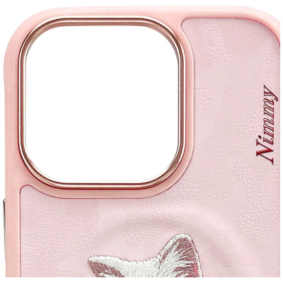 Korja telefoni Nimmy Magnetic Fashion Cute Pet MagSafe, për iPhone 16 Pro Max, rozë