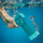 Pistoletë uji Nerf Super Soaker Minecraft Glow Squid, për fëmijë, turkeze