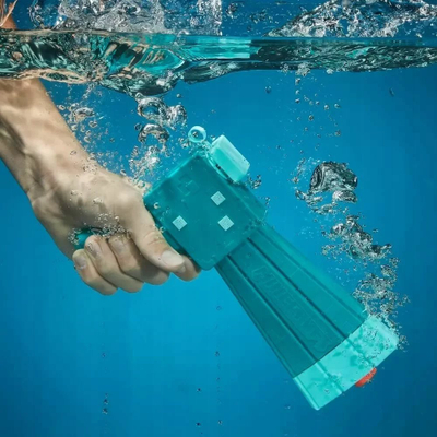 Pistoletë uji Nerf Super Soaker Minecraft Glow Squid, për fëmijë, turkeze