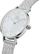 Orë për femra Daniel Wellington Petite Lumine Pressed Piano, e argjendtë