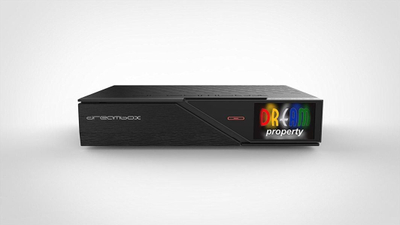 Marrës satelitor Dreambox Dual DVB C T2 Twin, tuner i dyfishtë, HDMI LAN USB, i zi