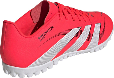 Këpucë futbolli Adidas Predator Club TF M ID3784, për tapet artificial, për burra, të kuqe