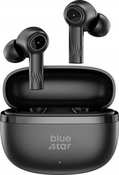 Бежични слушалки Blue Star TWS AC20E, ANC и ENC, Bluetooth 5.4, црни