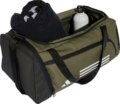 Çantë sportive adidas Essentials 3 Stripes Duffel S IZ1907, 30L, e zezë