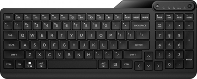 Tastierë HP, numerike, wireless, UK, e zezë