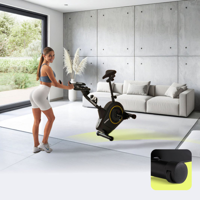 Biçikletë stacionare magnetike Zipro Boost Gold, kompjuter LCD, deri 120 kg, e zezë