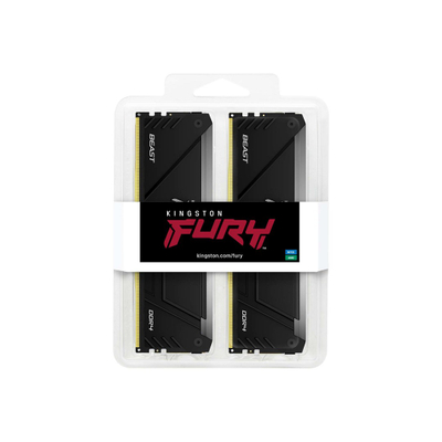 Memorie RAM Kingston FURY 32GB 3600MT/s DDR4 CL18 DIMM (Kit of 2) Beast RGB