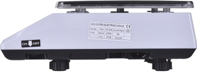 Peshore elektronike Wagi Tarczyn WT-148, 30kg, saktësi 1g, e bardhë