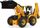 Ekskavator me telekomandë Jamara JCB 404980, shkallë 1:20, 2.4GHz, i verdhë