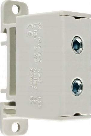 Bllok terminali Incobex ZGX-1x35 ENE-10406, 1 poli, 35mm², gri