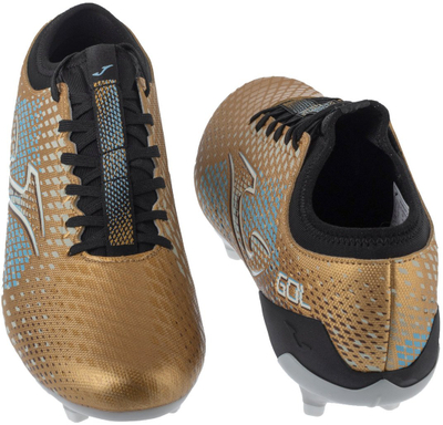 Këpuca futbolli Joma Gol 25 FG GOLW, fushë e fortë, ngjyrë gold