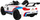 Makina elektrike Ramiz BMW M6 GT3, 131 cm, deri 30 kg, e bardhë