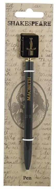 Stilolaps Shakespeare Pen 2D Macbeth, metal, i zi