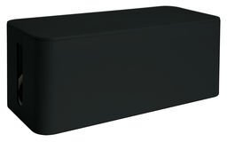 Kuti organizuese kabllosh MediaRange Cable Acc Tidy Box MRCS306, për shtëpi dhe zyrë, plastike, e zezë