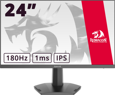 Monitor gaming Redragon Azur GM24X5IPS, 23.8", IPS 165Hz, FHD, i zi