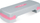 Shkallë fitnesi Neo-Sport NS-401, të pembe/hirta