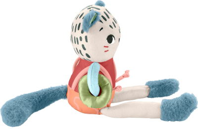 Lodër pelushi Mattel Fisher Price Snow Leopard, për fëmijë, shumëngjyrëshe