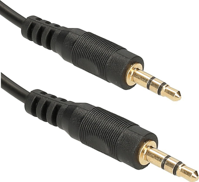 Kabllo lidhëse Jack 3.5mm - 3.5mm, 3m, e zezë (LB0026)