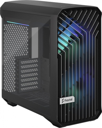 Kasë Fractal Design Torrent Compact RGB, e zezë TG Light Tint, Midi Tower