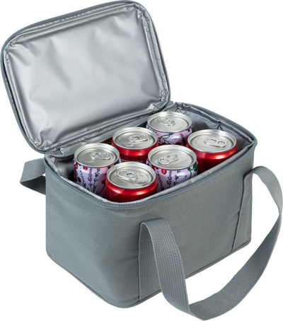 Çantë termike Rivacase Germio 5705, 5L, poliester, gri