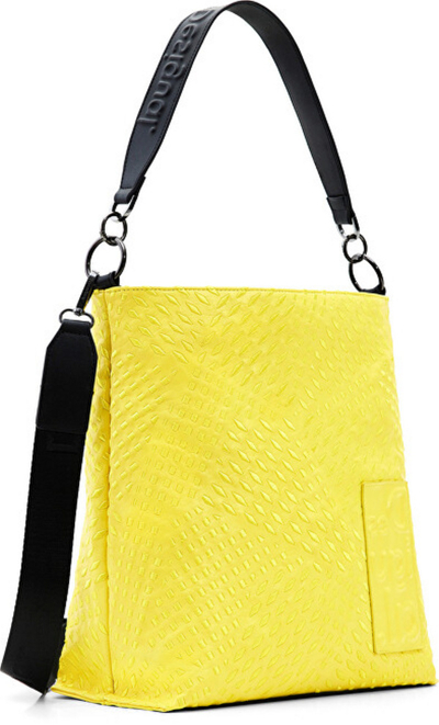 Ҫantё dore Desigual Bag Magna Butan, e verdhё