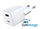 Karikues SWISSTEN GaN, USB-A, USB-C, PD, QC, 30W, i bardhë