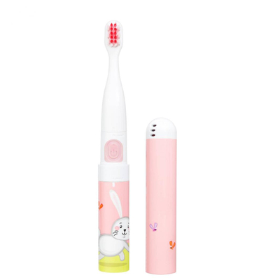 Furçë për dhëmbë Vitammy Sonic Smile Bunny Pink, e bardhë/rozë