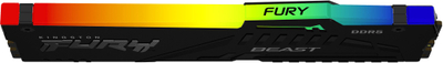 RAM Kingston FURY Beast, 32GB DDR5, 6000MT/s CL36 RGB, për kompjuter tavoline