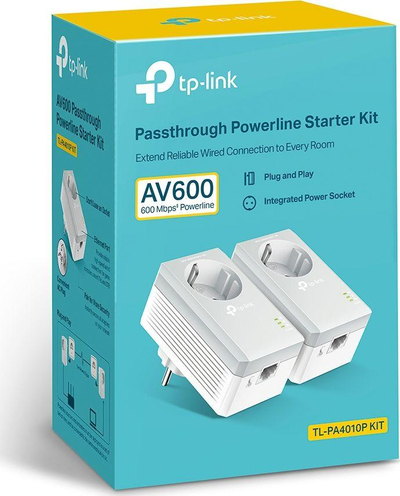 TP-LINK TL-PA4010P 600Mbps Powerline Kit