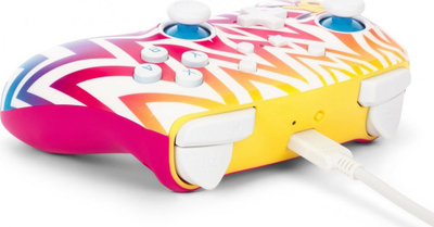 Контролер PowerA Enhanced Pikachu Vibrant, Безжичен, шарен