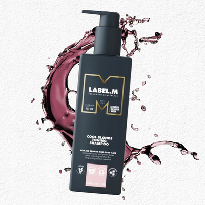Shampo për flokë biond Label.m Cool Blonde, 300 ml