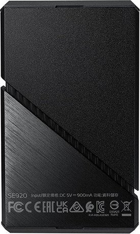 SSD i jashtëm ADATA SE920, 1TB, USB4, i zi