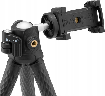 Tripod dhe selfie stick JJC TP FT1, i palosshëm, i zi