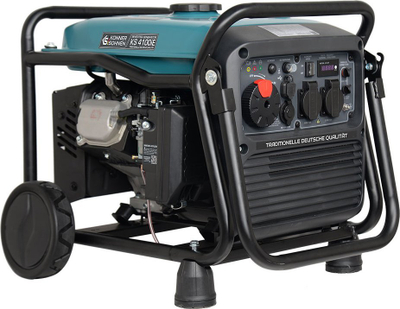 Gjenerator inverter Könner &amp; Söhnen KS 4100iE, 4 kW, me nisje elektrike, i zi