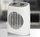 Ngrohës me ventilator Clatronic HL 3762, 2 shkallë ngrohjeje, funksion ajri i ftohtë, i bardhë