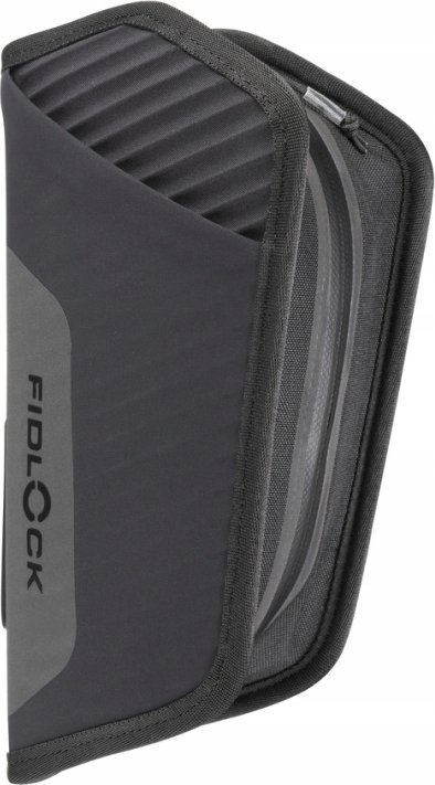 Çantë biçiklete Fidlock Twist Essential Bag Medium, me sistem magnetik TWIST, që s’e zë uji, e zezë