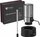 Aerator elektrik vere Prestigio Wine Aerator Set, me bazë, i argjendtë